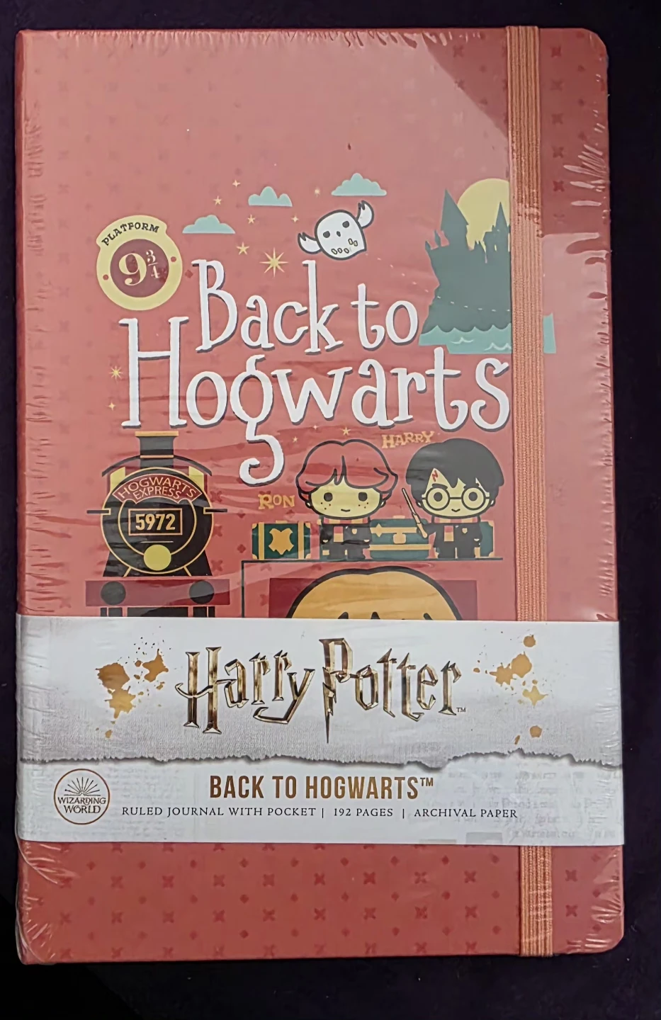 Harry Potter Back to Hogwarts Ruled Journal