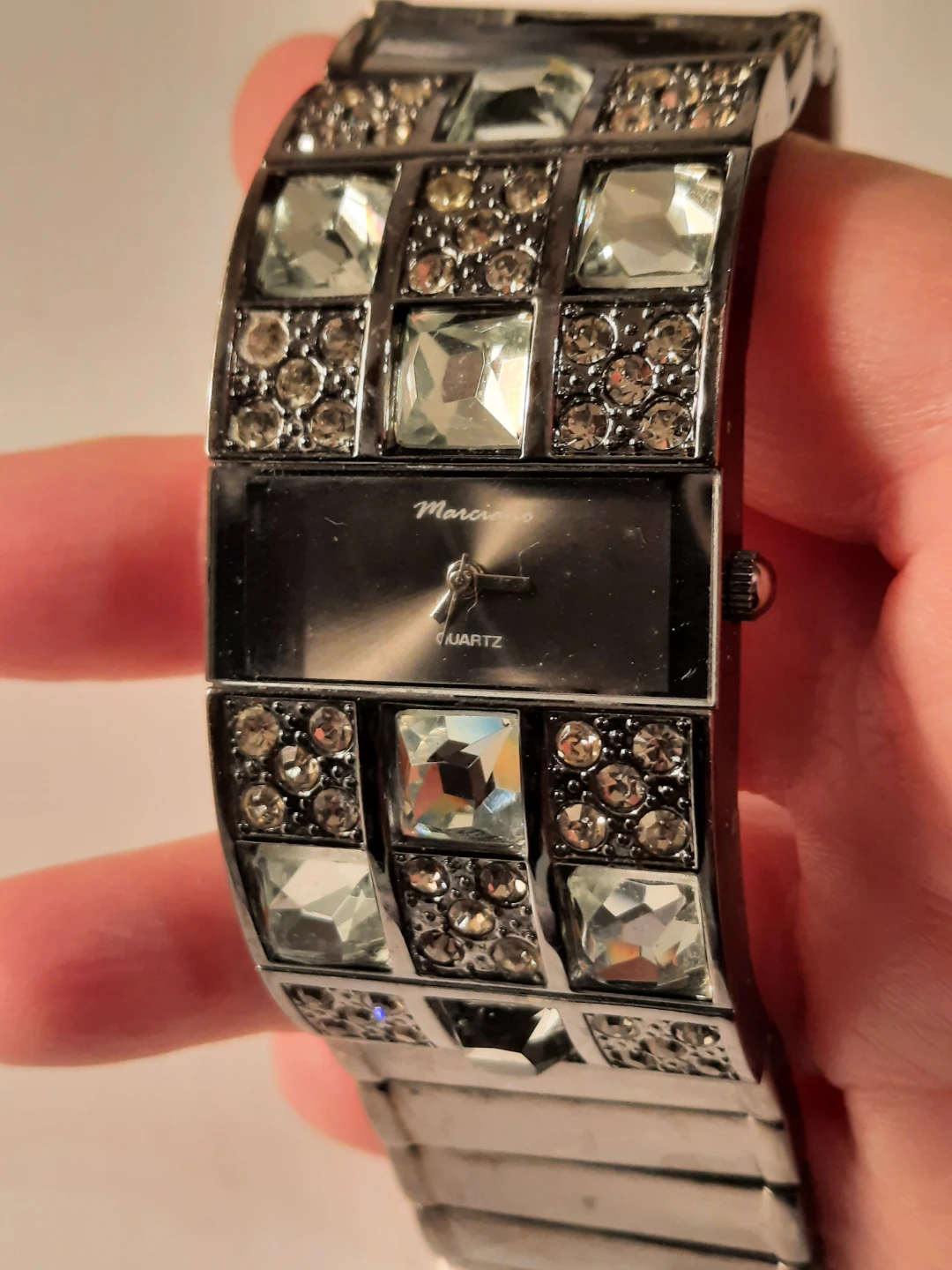 Marciano Quartz Watch with Rhinestones - photo 3