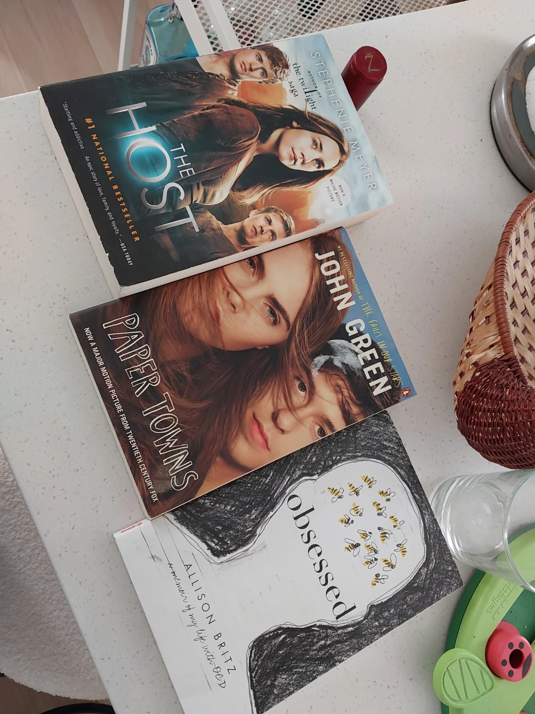 Stephenie Meyer, John Green, and Allison Britz Books