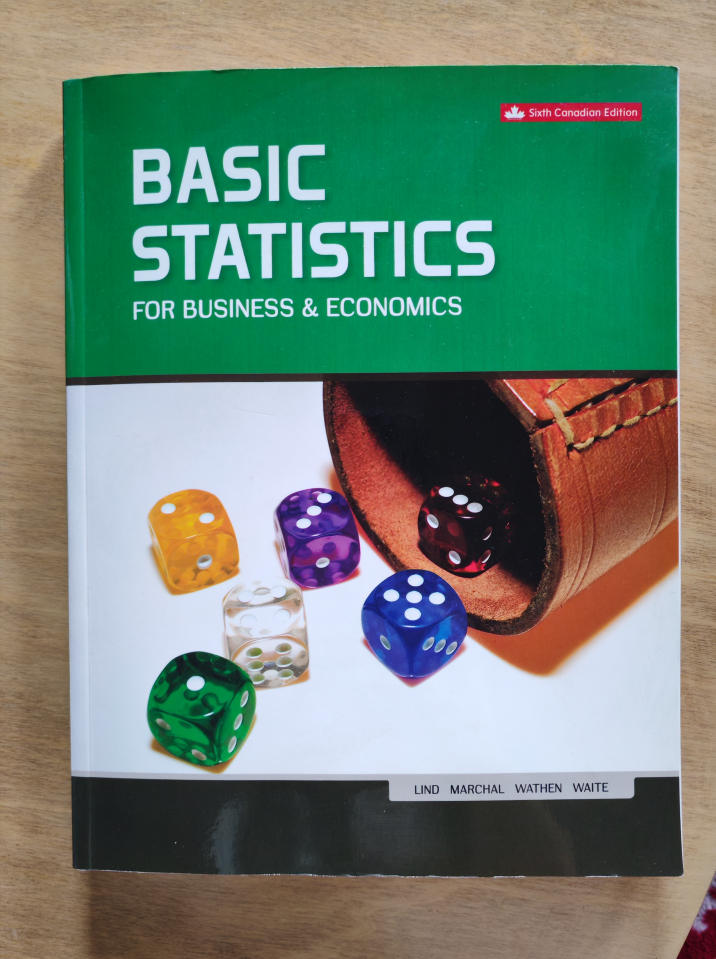 Basic Statistics for Business & Economics Textbook