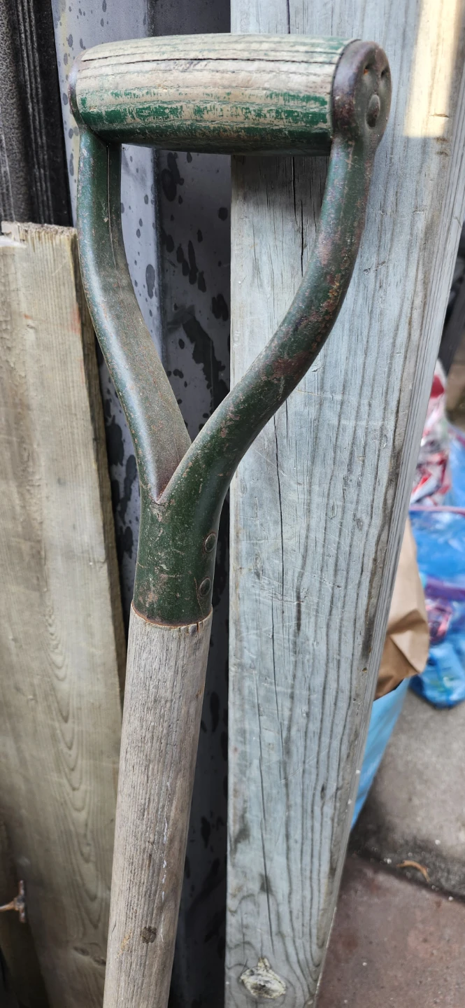 Garden Fork with Wooden Handle - photo 2
