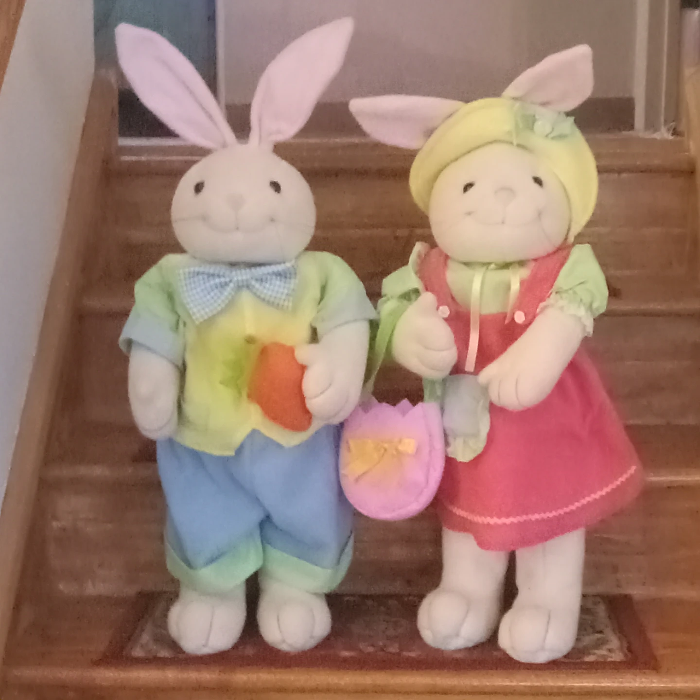 Easter Bunny Plush Toys (2)