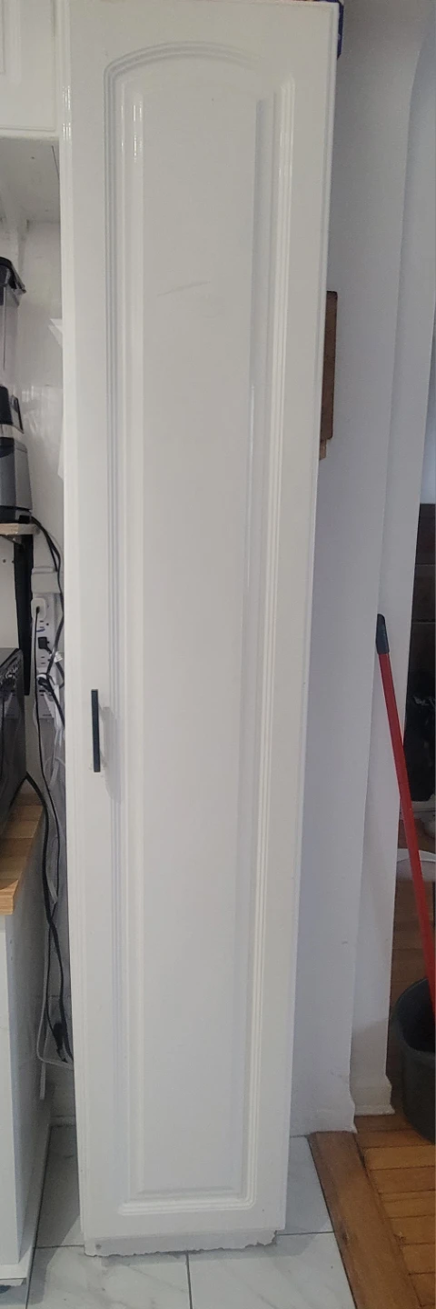 Tall White Pantry Cabinet