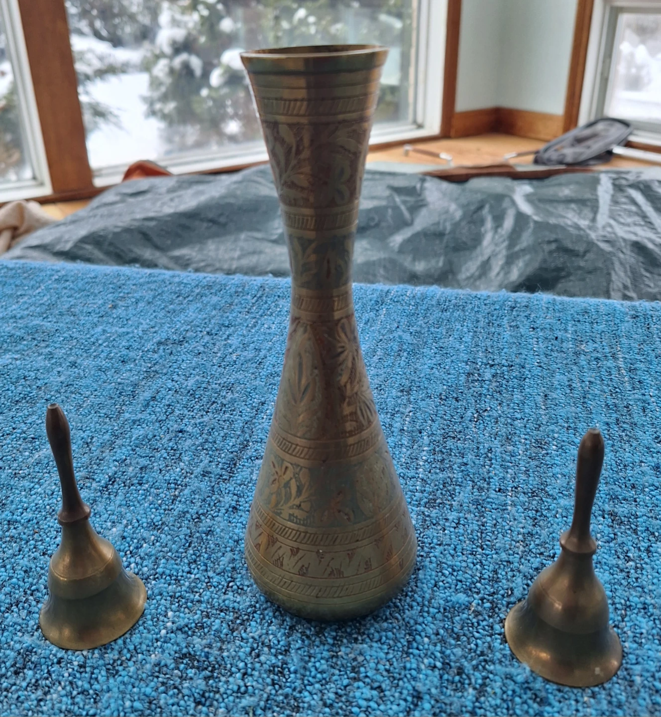 Vintage Brass / Bronze Vase