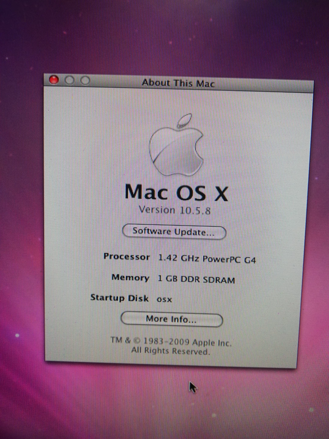 2 x Apple Mac Mini 1.42 GHz PowerPC G4 (1 GB RAM) - photo 5