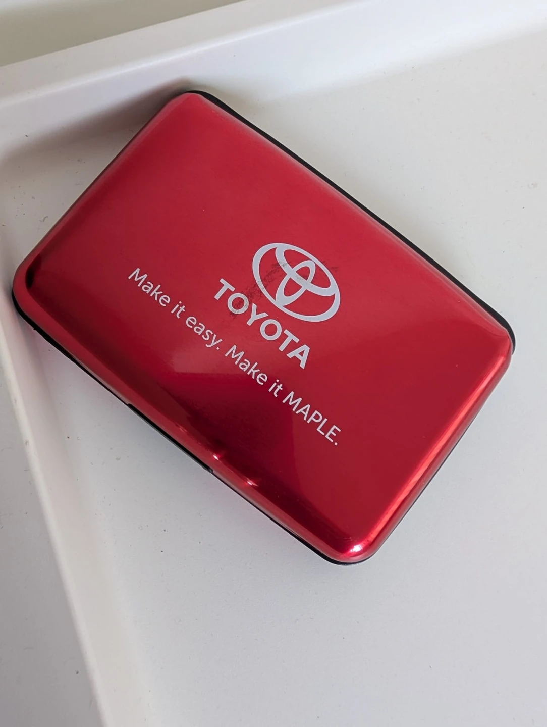 Toyota Red Card Holder power bank 🥕 - photo 2