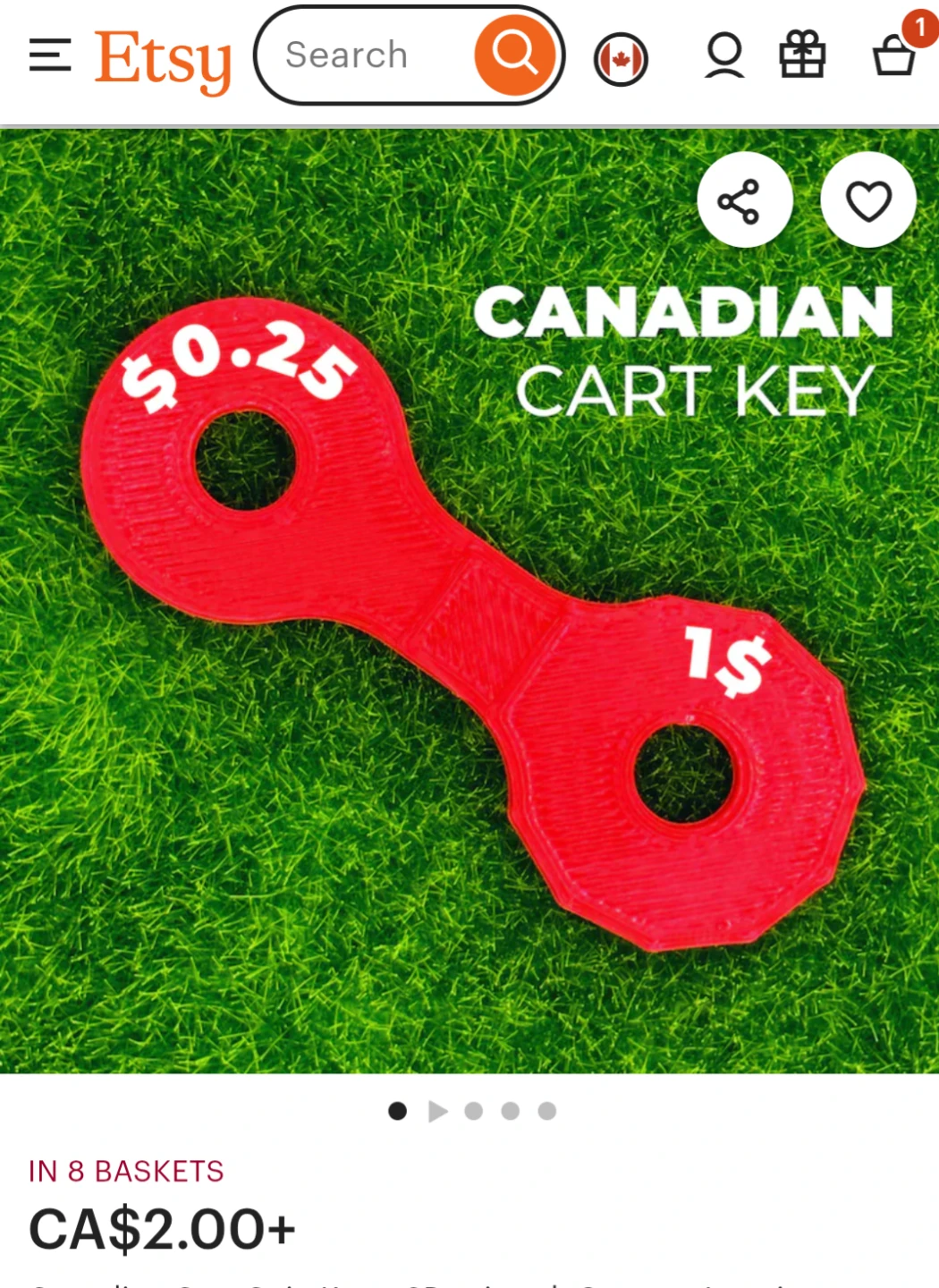 Canadian Cart Key