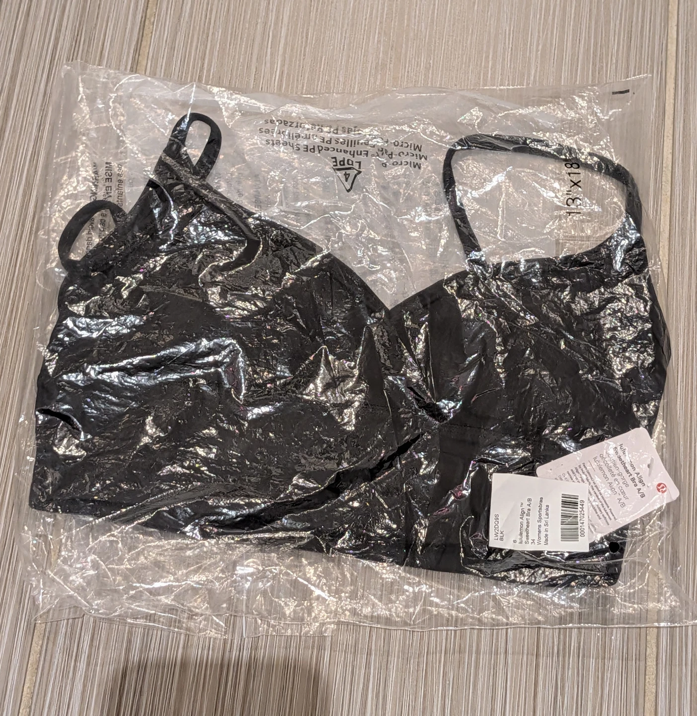 BNWT🏷️Lululemon Align Sweetheart Bra Black - photo 2