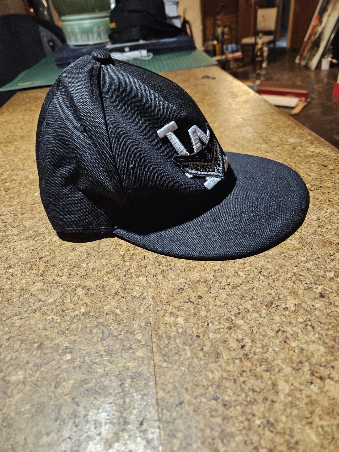 Black Los Angeles Crimes Snapback Hat - photo 3