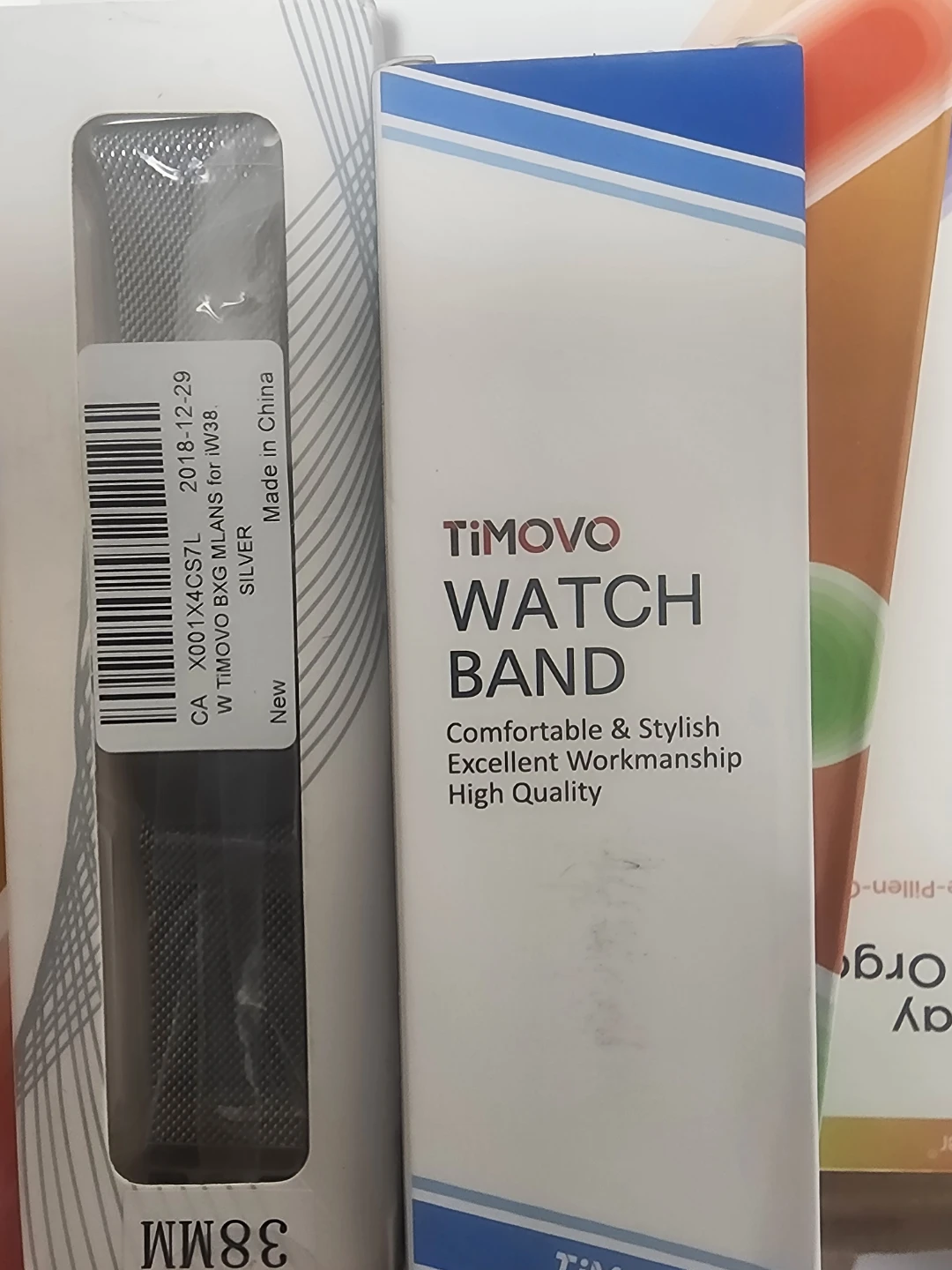 TiMOVO Watch Band - Silver, 38mm - photo 4
