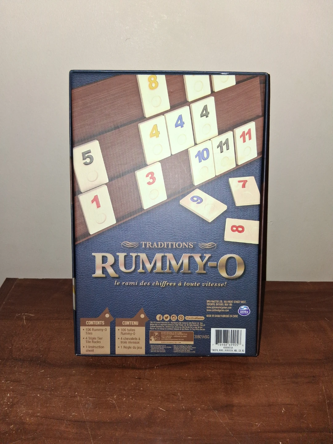 BRAND NEW Traditions Rummy-O Board Game - photo 2