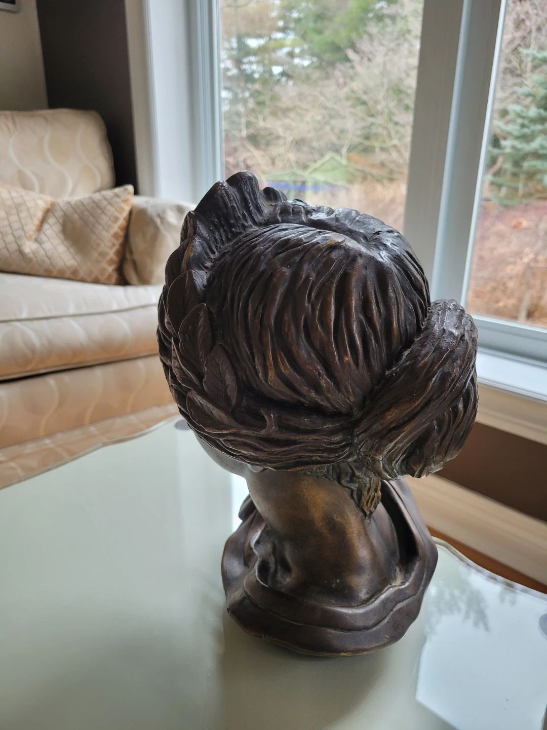 1/2 Off - Bronze Bust of a Woman - photo 5