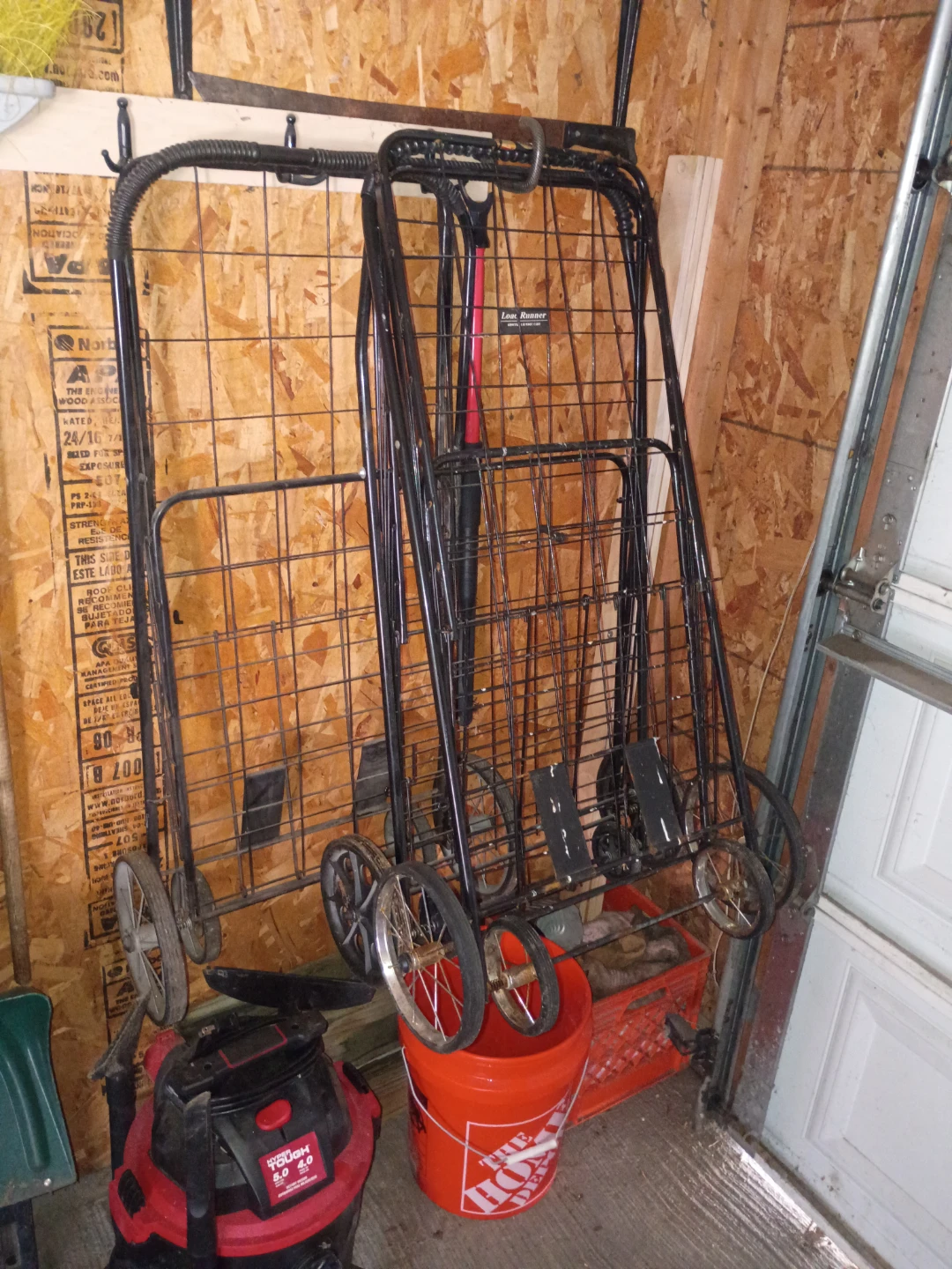 Lawn Runner Folding Shopping Cart