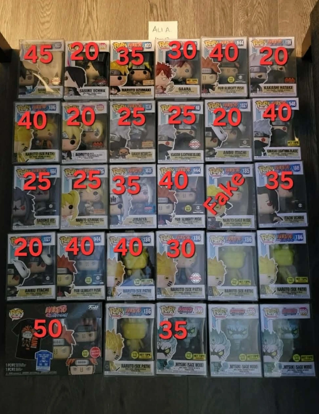 Funko Pop! Naruto Collection - Various Characters
