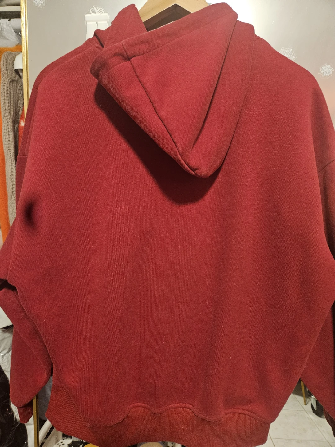 Elfsric Eden Red Hoodie with Dachshund Graphic - photo 2