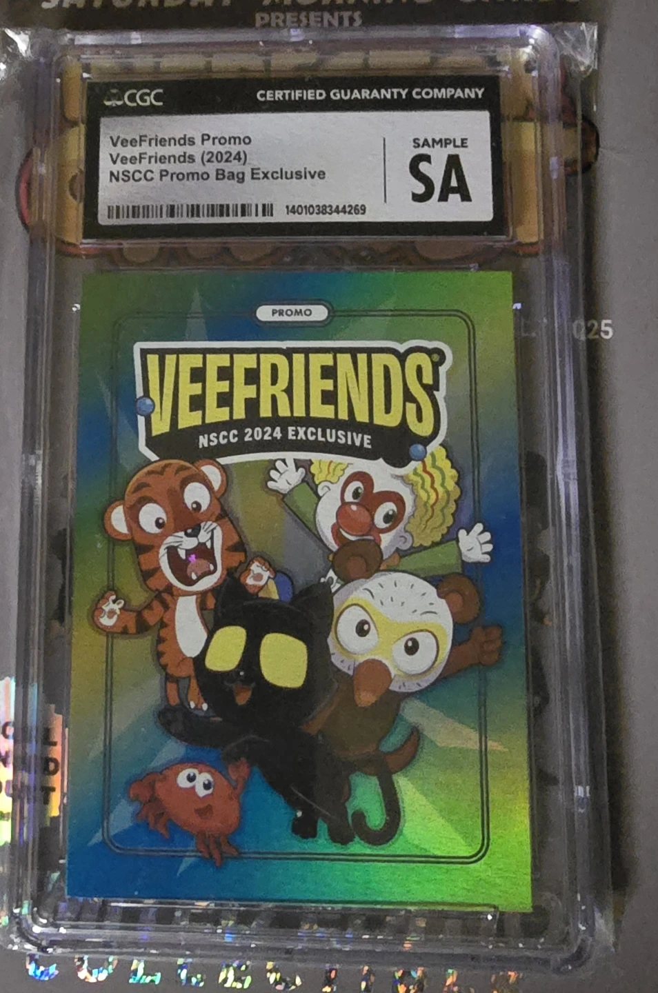 VeeFriends Promo NSCC 2024 Exclusive Sample SA CGC Graded