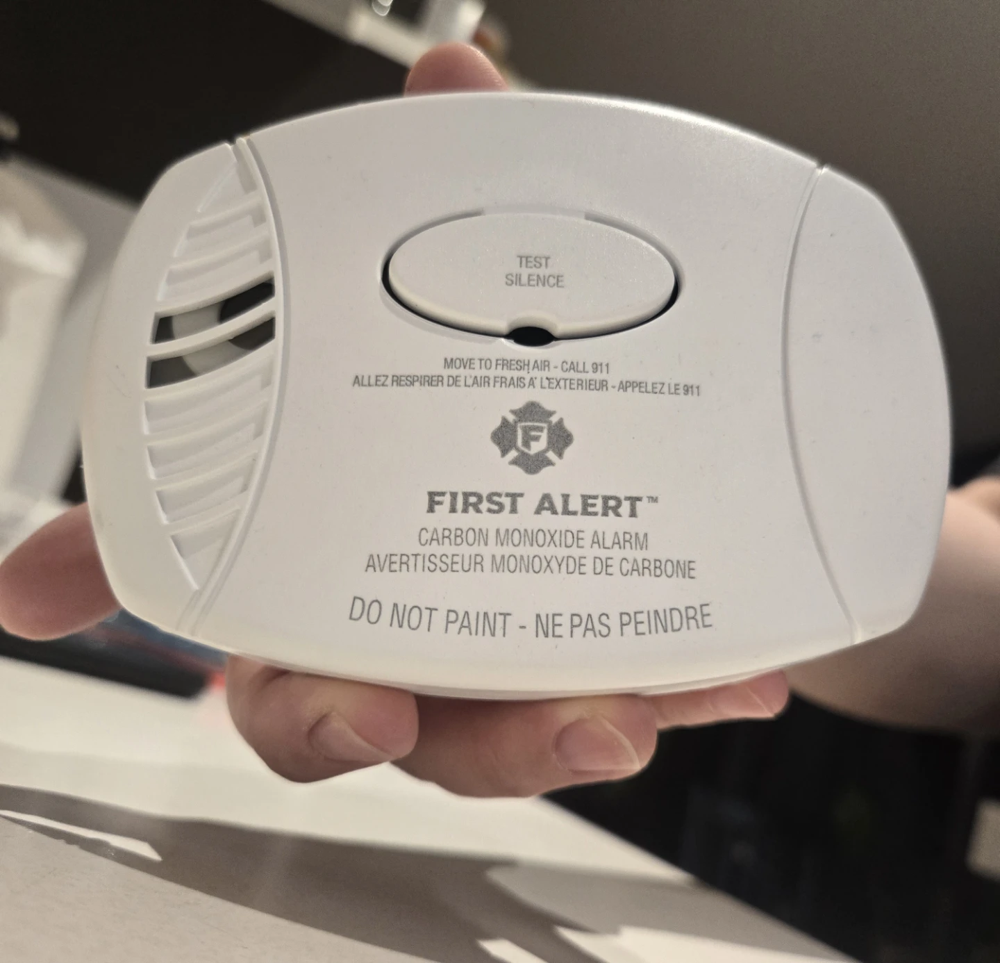 First Alert Carbon Monoxide Alarm