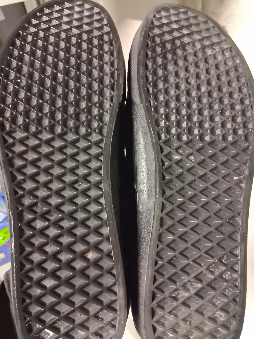 Vans Black Canvas Lace-Up Sneakers 12us - photo 3