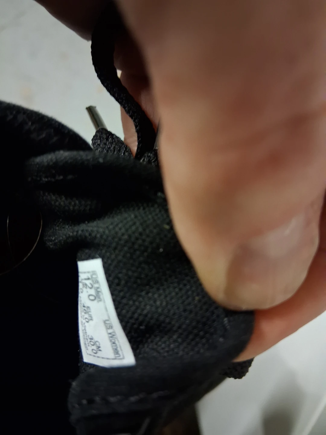 Vans Black Canvas Lace-Up Sneakers 12us - photo 4