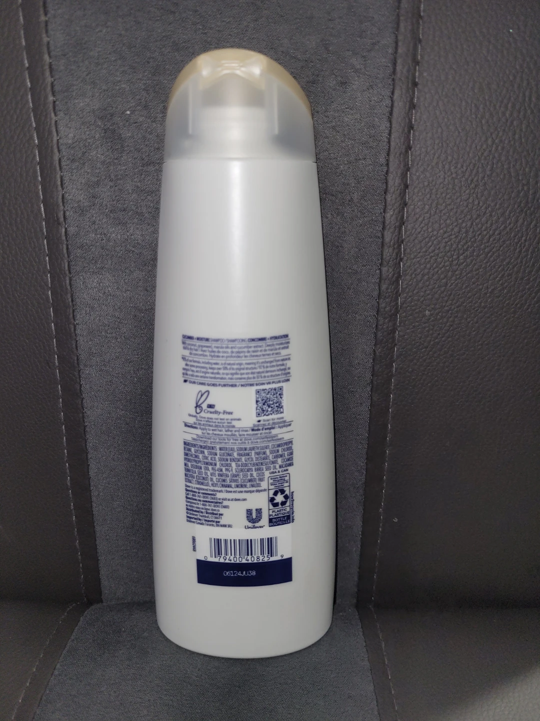 Dove Cucumber + Moisture Shampoo 355 ml - photo 2