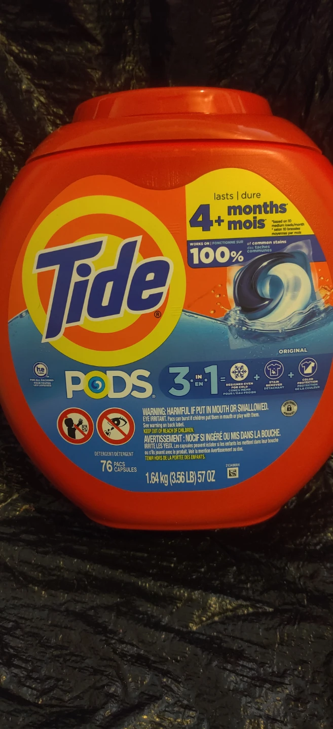 Tide PODS Original Scent Laundry Detergent - 76 Pacs - photo 4