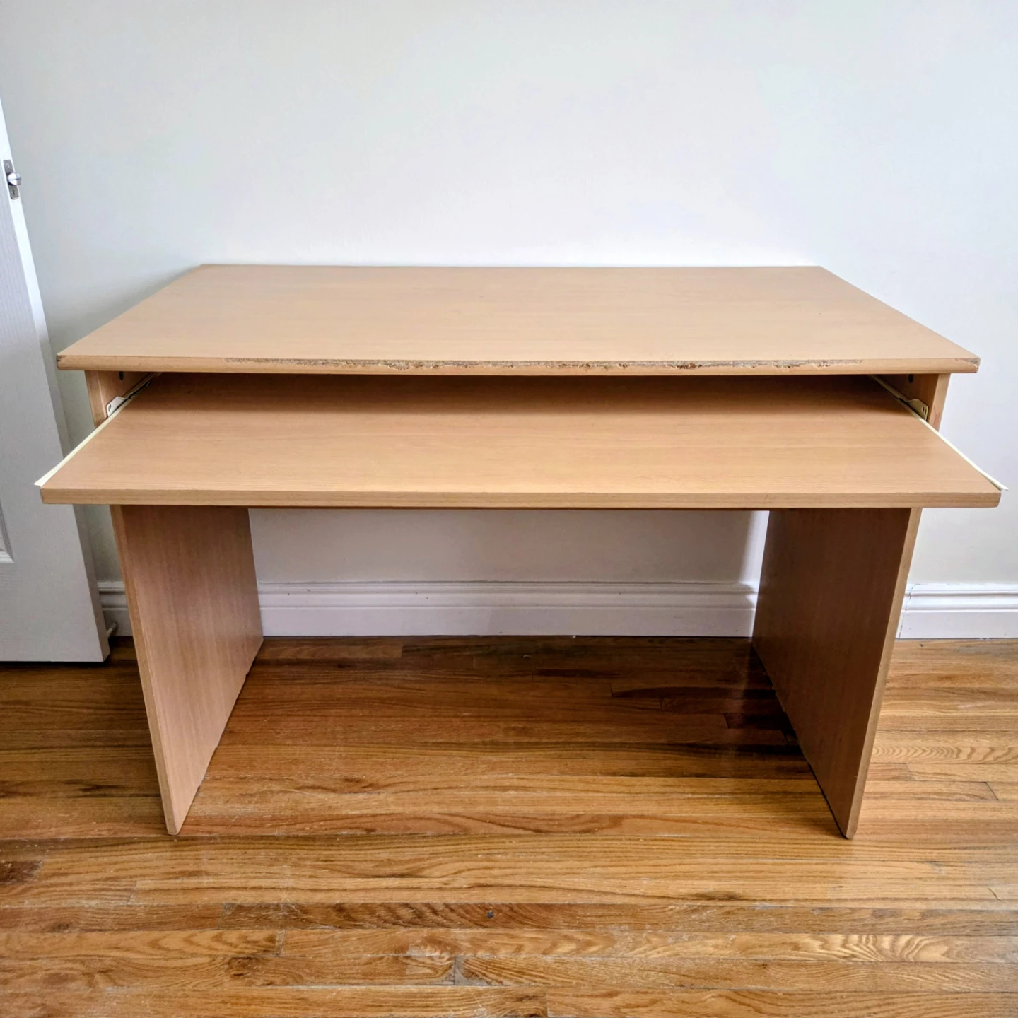 Computer Desk with Keyboard Tray - photo 2