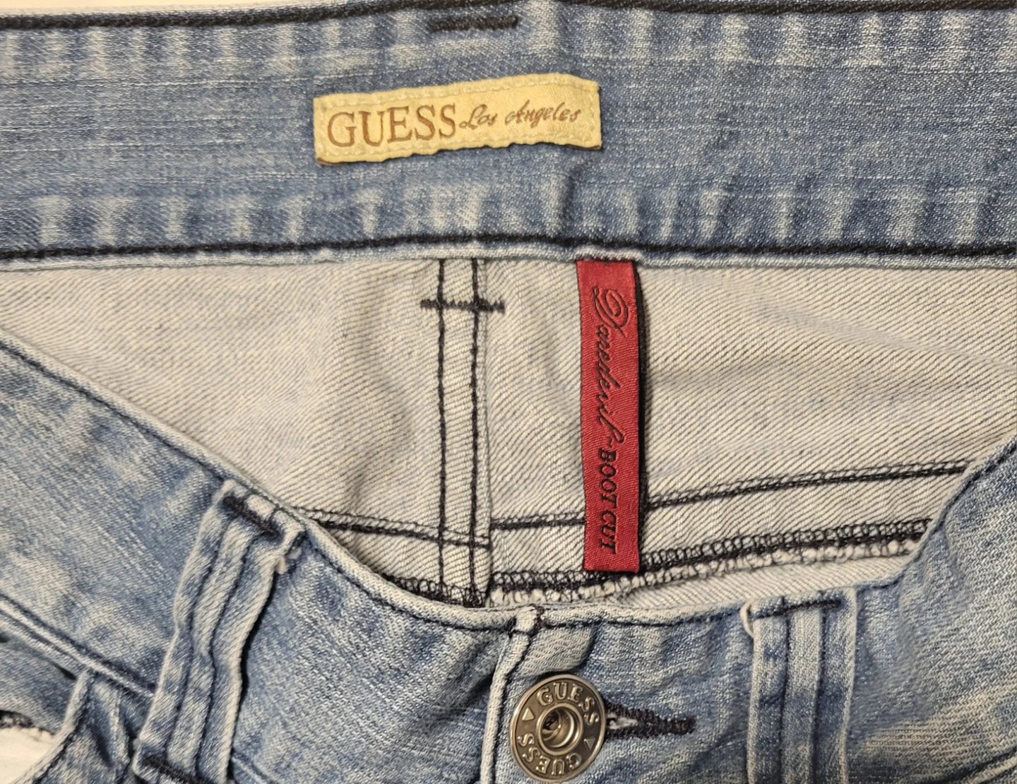 Guess Low-rise Bootcut Jeans - photo 3
