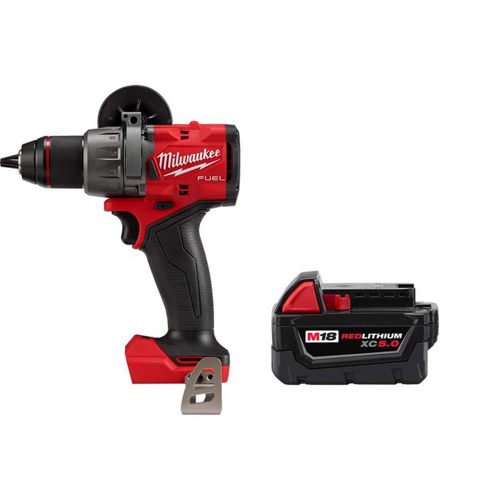 Milwaukee Tool Set- M18 FUEL Drill + M12 Laser + Dual Charger - photo 2
