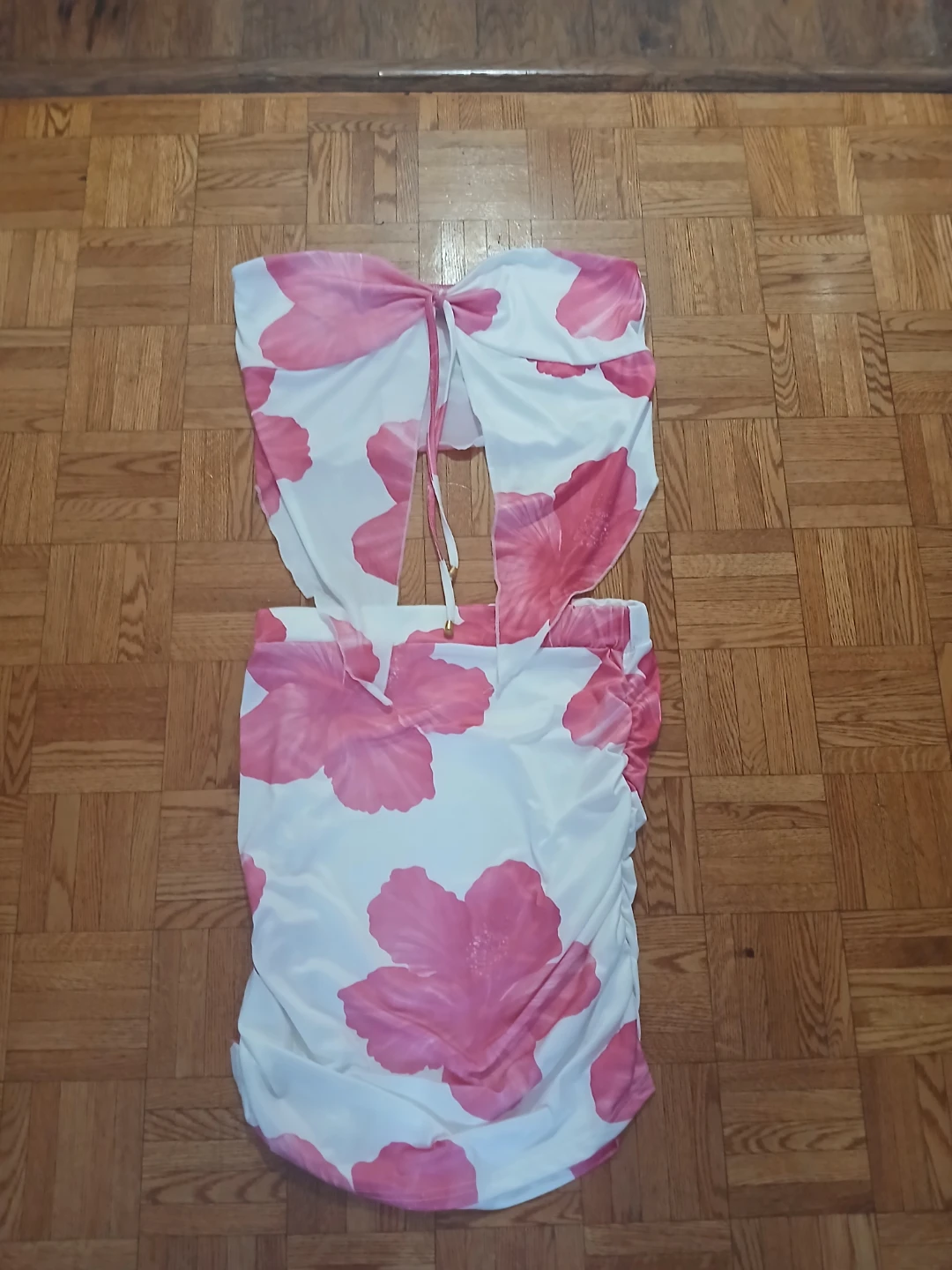 Women's floral print dress