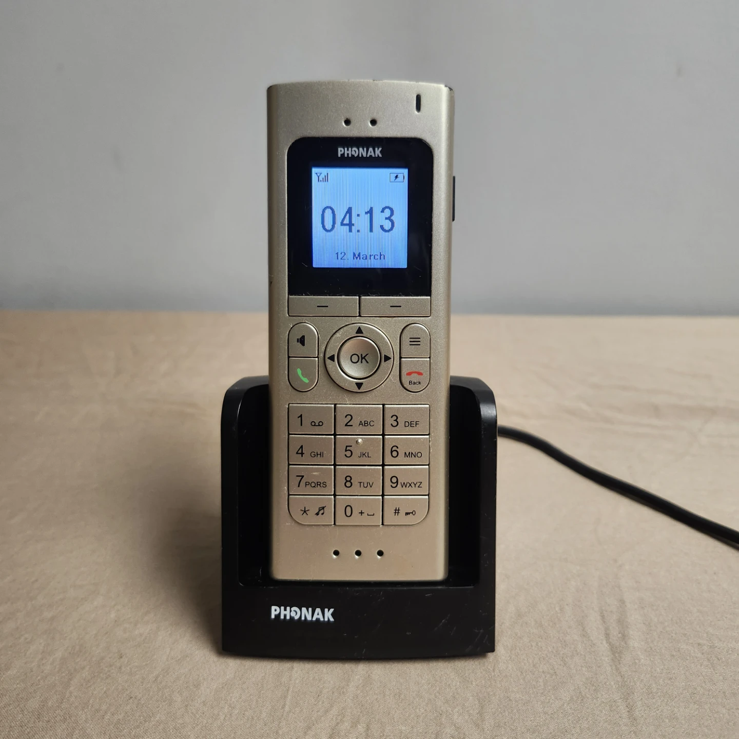 Phonak Cordless Phone with Charging Dock