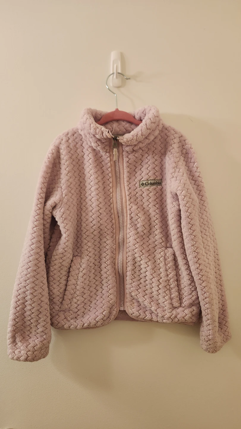 Kids Columbia Lilac Fleece Jacket XS