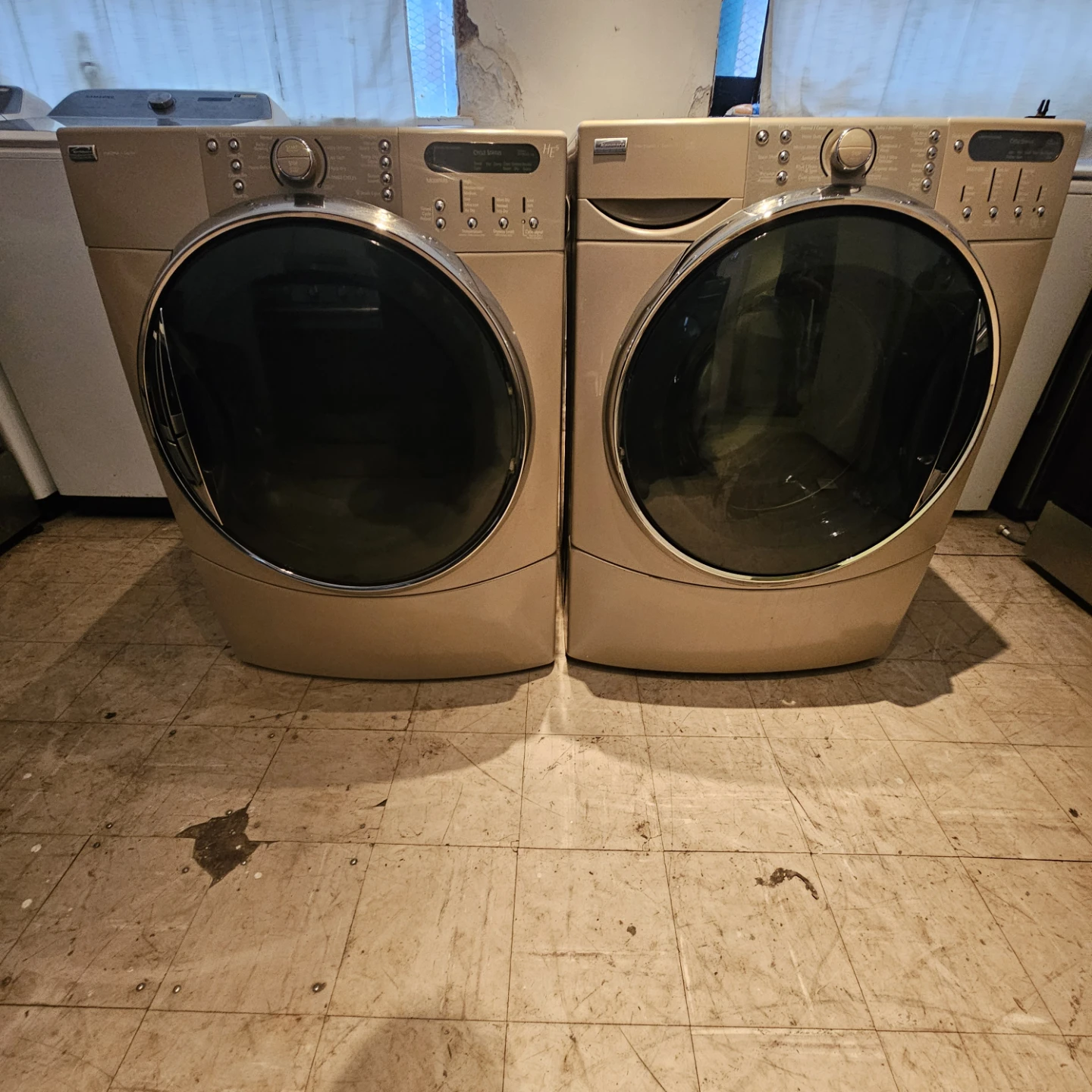 Kenmore Elite Front Load Washer and Dryer Set