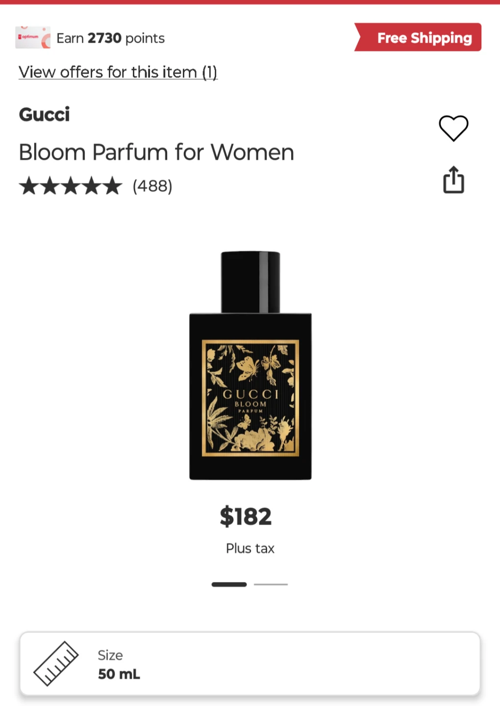BN Gucci Bloom Parfum 5mL - photo 2
