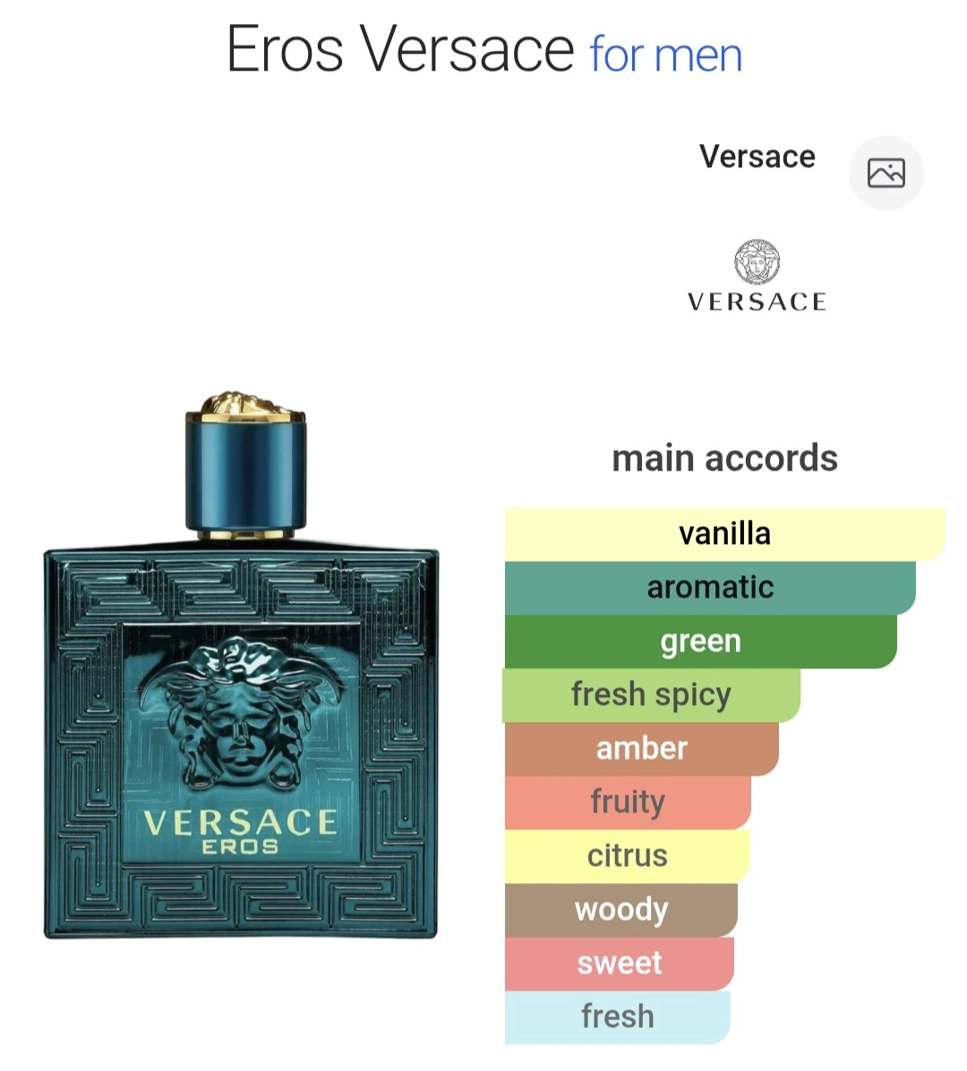 Versace Eros Eau de Toilette 100mL - photo 4