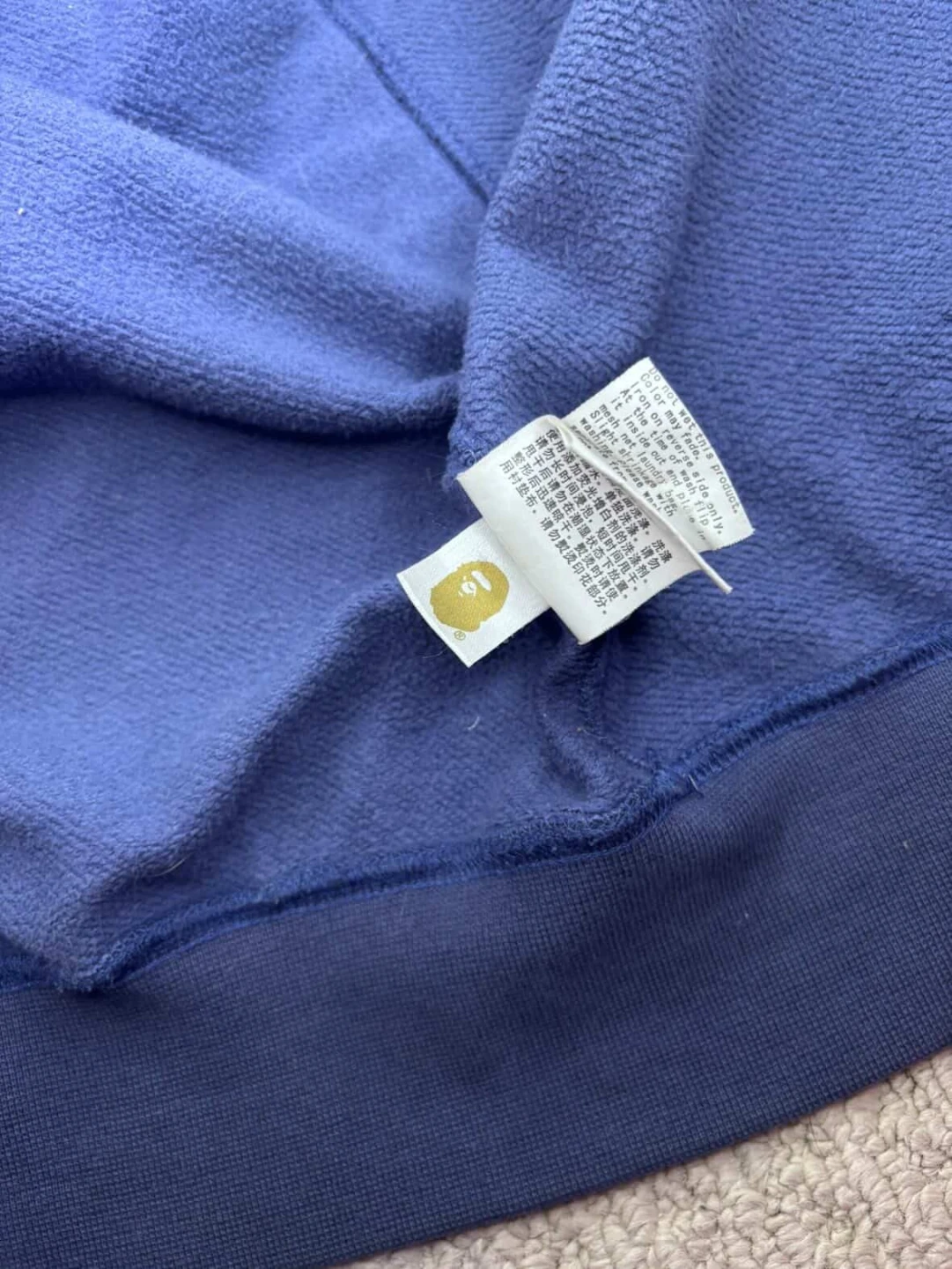 BAPE Full Zip Hoodie Camo Shark - photo 4