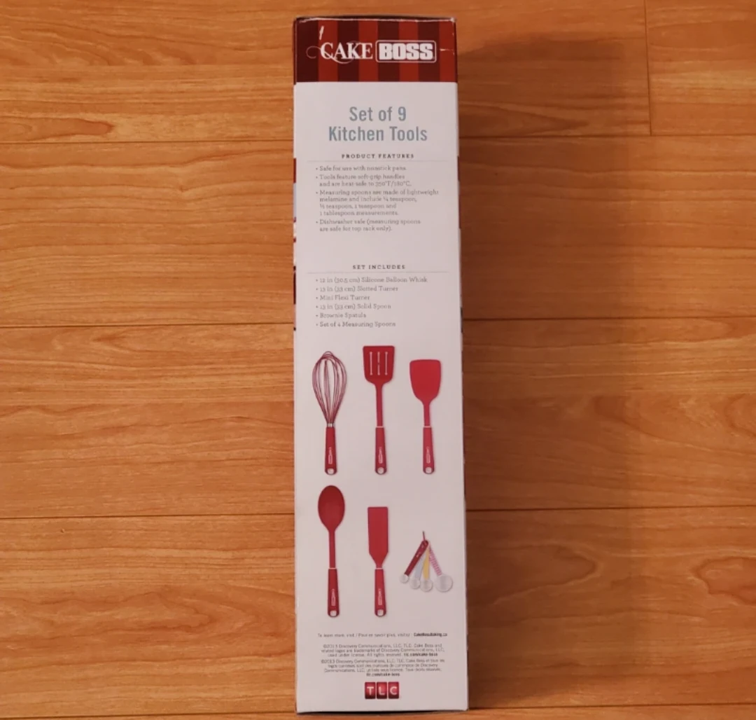 NEW! Cake Boss 9-Piece Kitchen Tool Set - photo 3