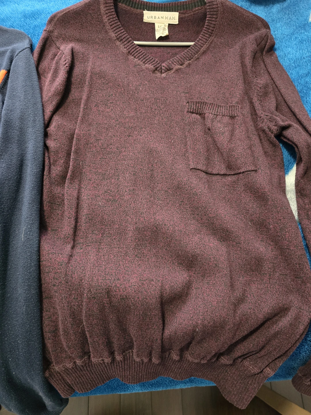 Men's Colour Block Crew Neck Sweater
