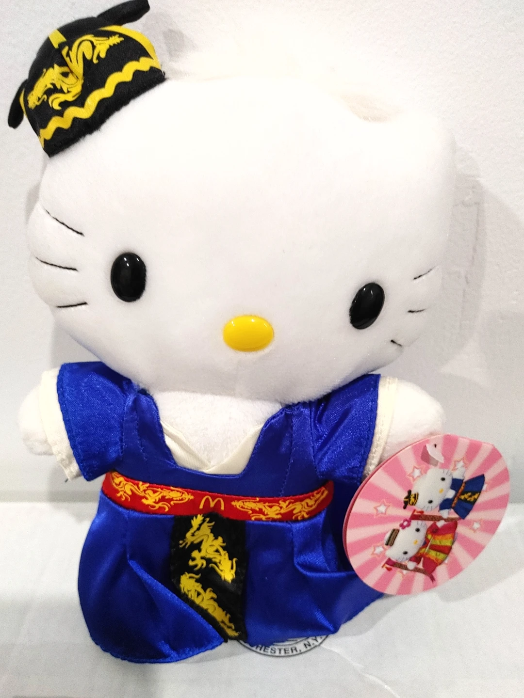 🧡THREE RARE NEW HELLO KITTY PLUSHIES FROM 2000! - photo 2