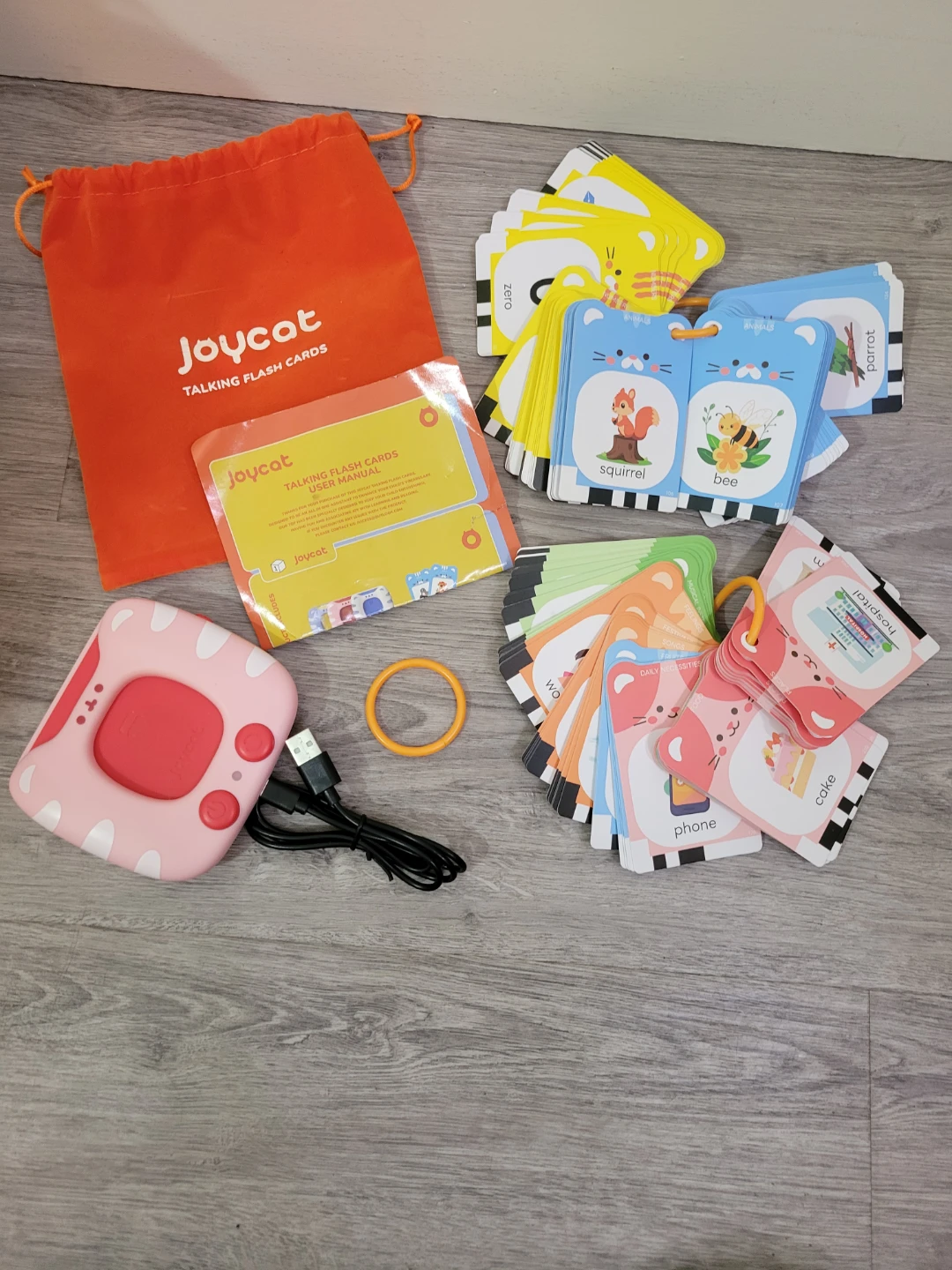 Joycat Talking Flash Cards Learning Toy