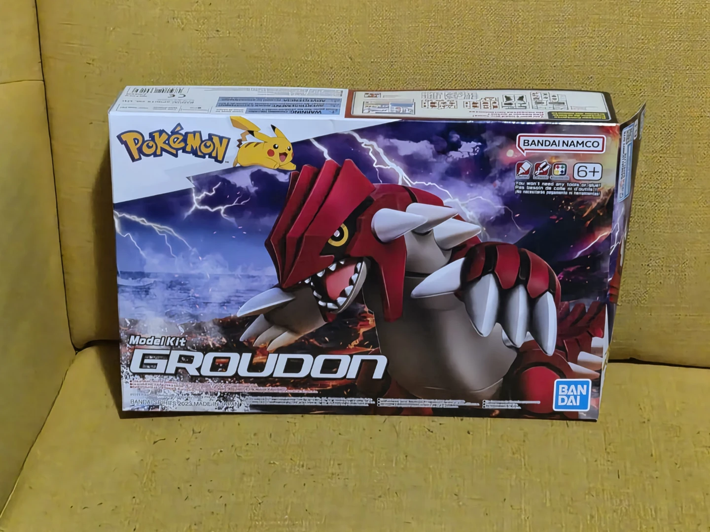 Pokemon Groudon Model Kit by Bandai Namco Spirits