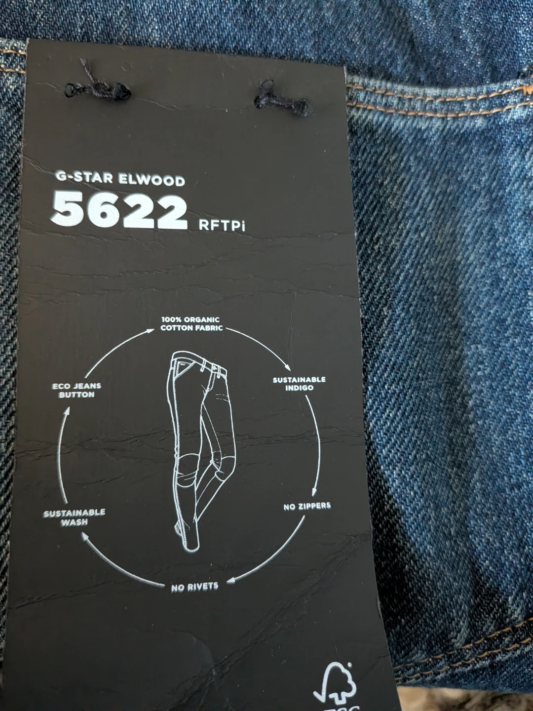 G-Star Elwood Jeans 5622 RFTPi W24 L30 - photo 2