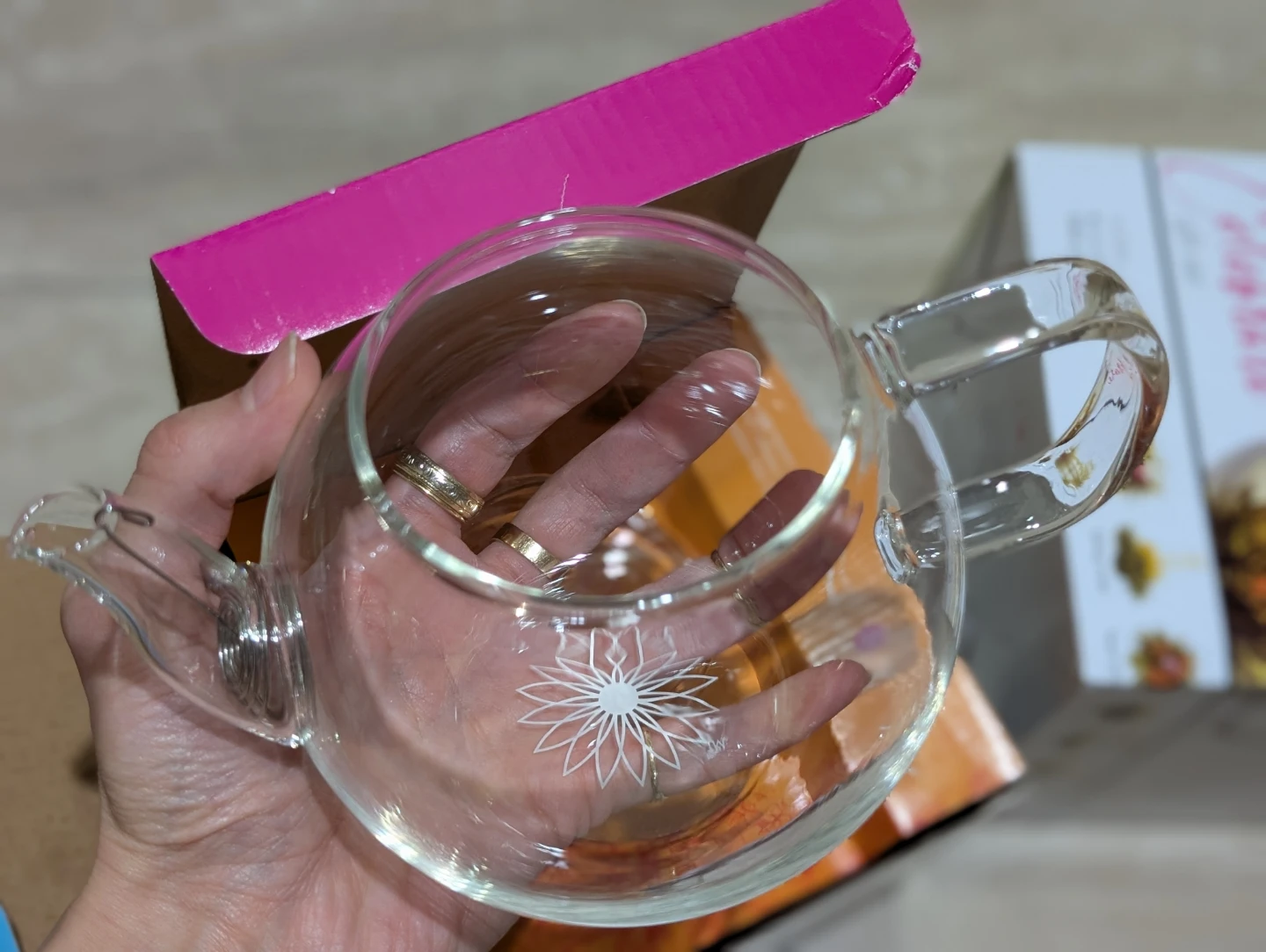 NEW Teaposy Celebrate Glass Teapot Gift Set - photo 4