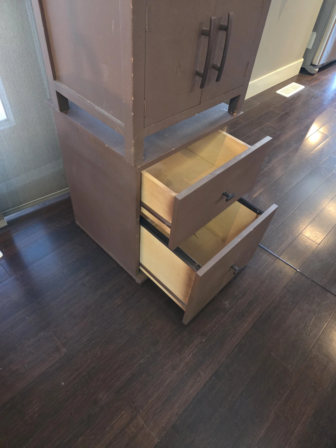 2x Brown side tables - photo 3