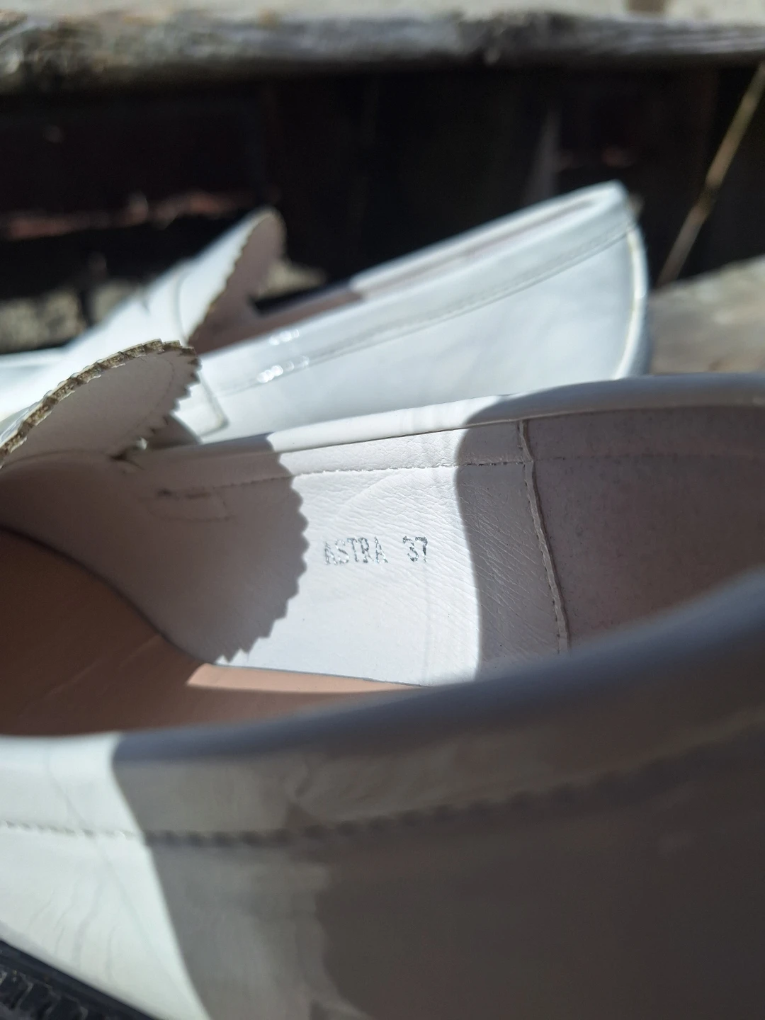 White Platform Loafers - Size 37 - photo 4