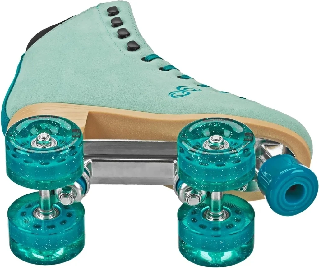 Candi GRL "Retro" Quad Roller Skates - Teal - photo 3