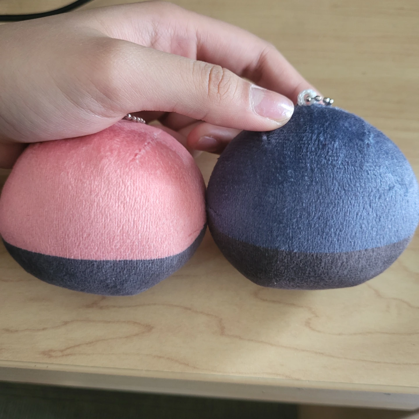 Anime Jujutsu Kaisen Plush Keychain Set - photo 2