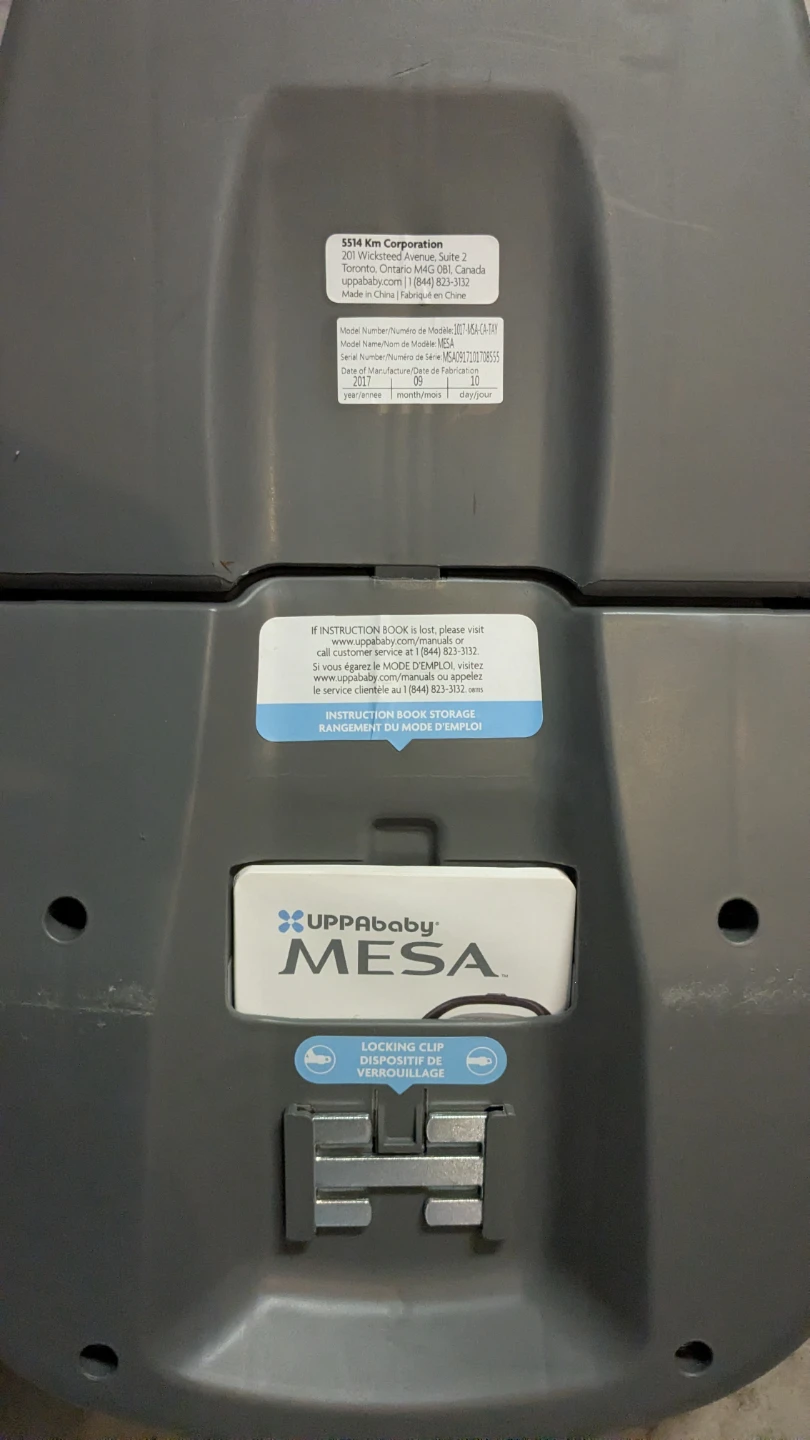 UPPAbaby MESA Infant Car Seat Base - photo 3