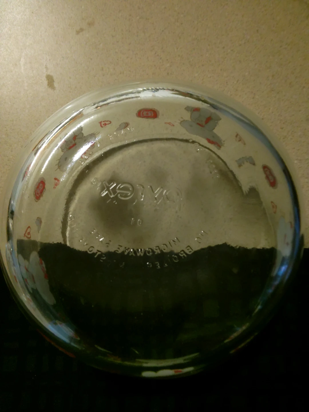 Set of 3 Pyrex Hello Kitty Glass Mixing Bowls - photo 2