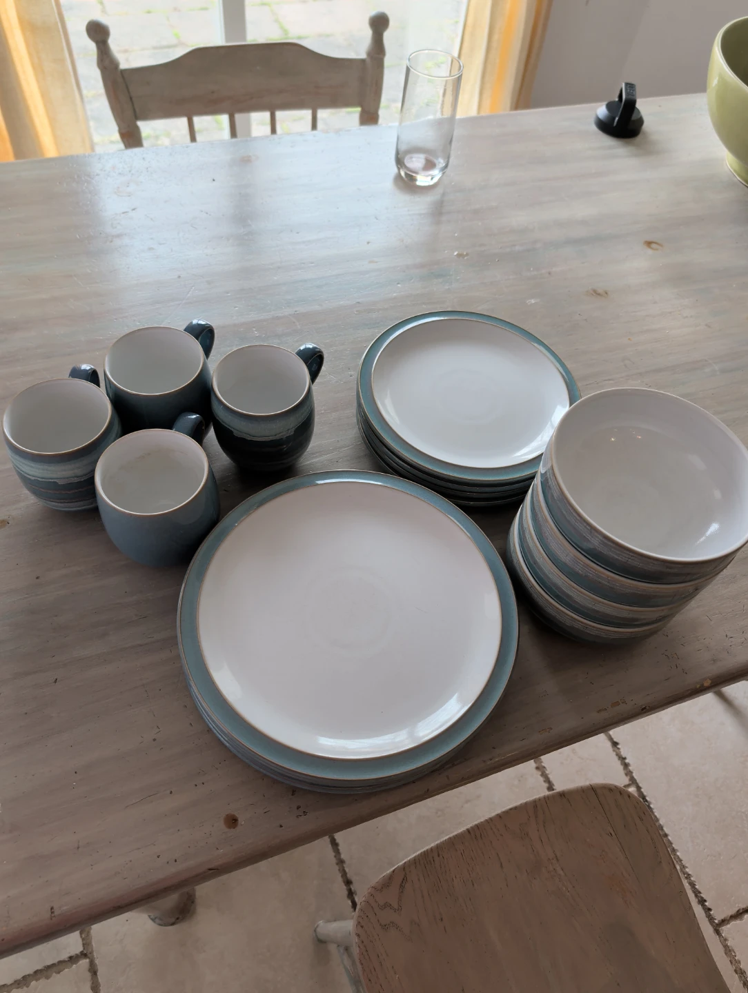 Denby Azure 16 piece dinnerware set - photo 3