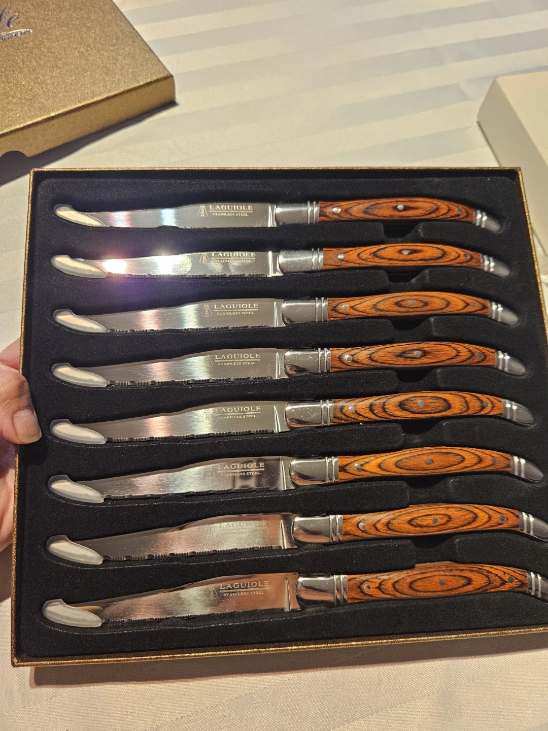 Laguiole Stainless Steel Steak Knives (Set of 8) - photo 2
